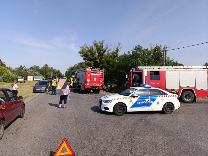 Súlyos közlekedési baleset történt Csemő közelében