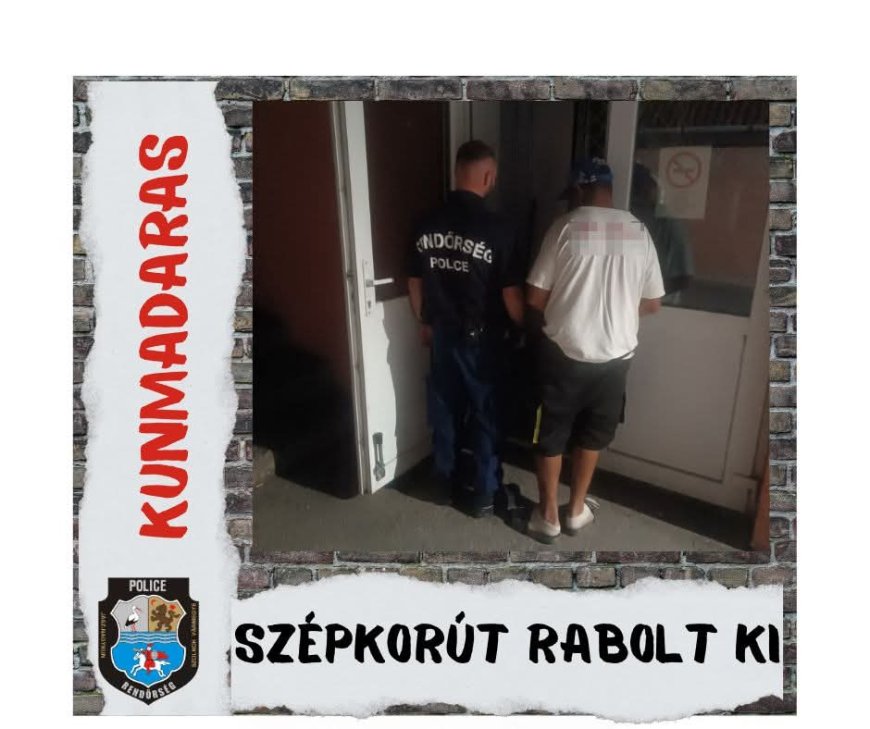 Másfél óra alatt rács mögött: Idős férfit rabolt Kunmadarason a középkorú gyanúsított