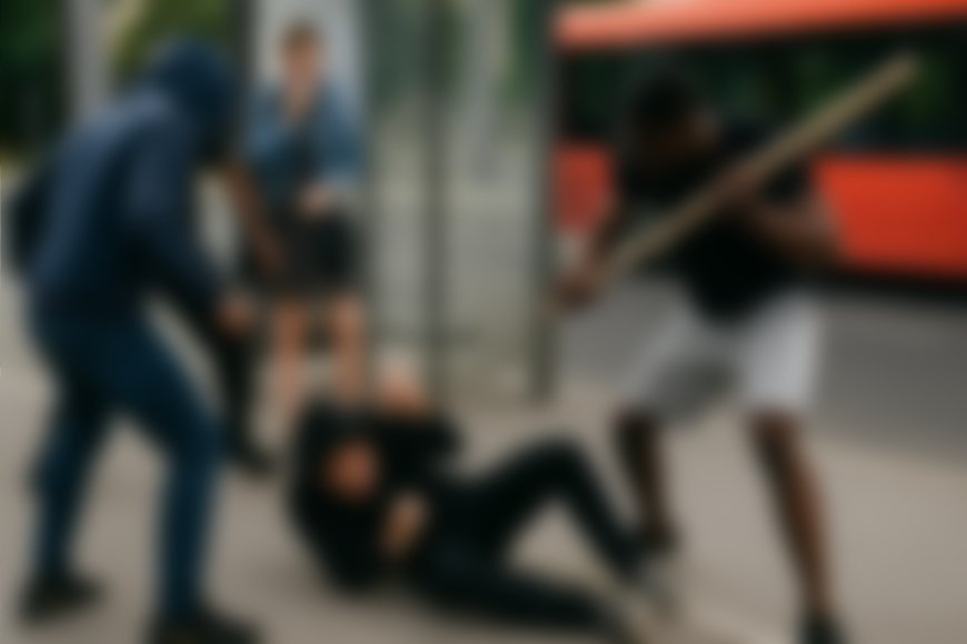 Brutális verekedés Szolnokon – fa husánggal támadtak egy buszmegállóban