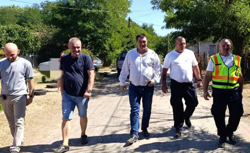 Elhagyták a renitensek a bitorolt ingatlant, Pilisen a Krekács dűlőben.